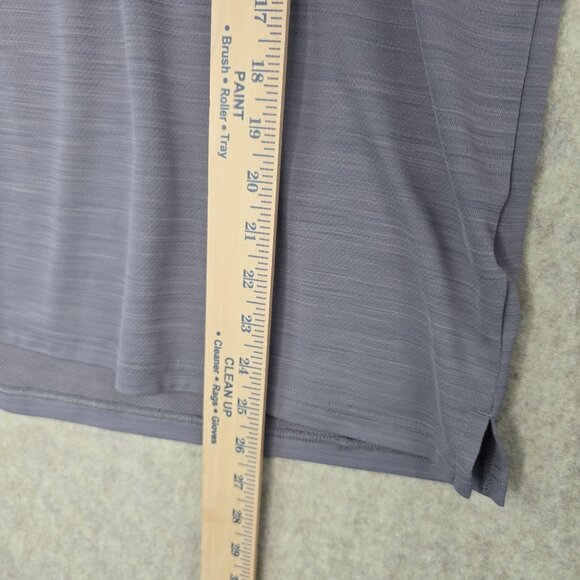 Nike Dri-Fit Mens Short Sleeve Shirt Gray Heather XL - Picture 4 of 5